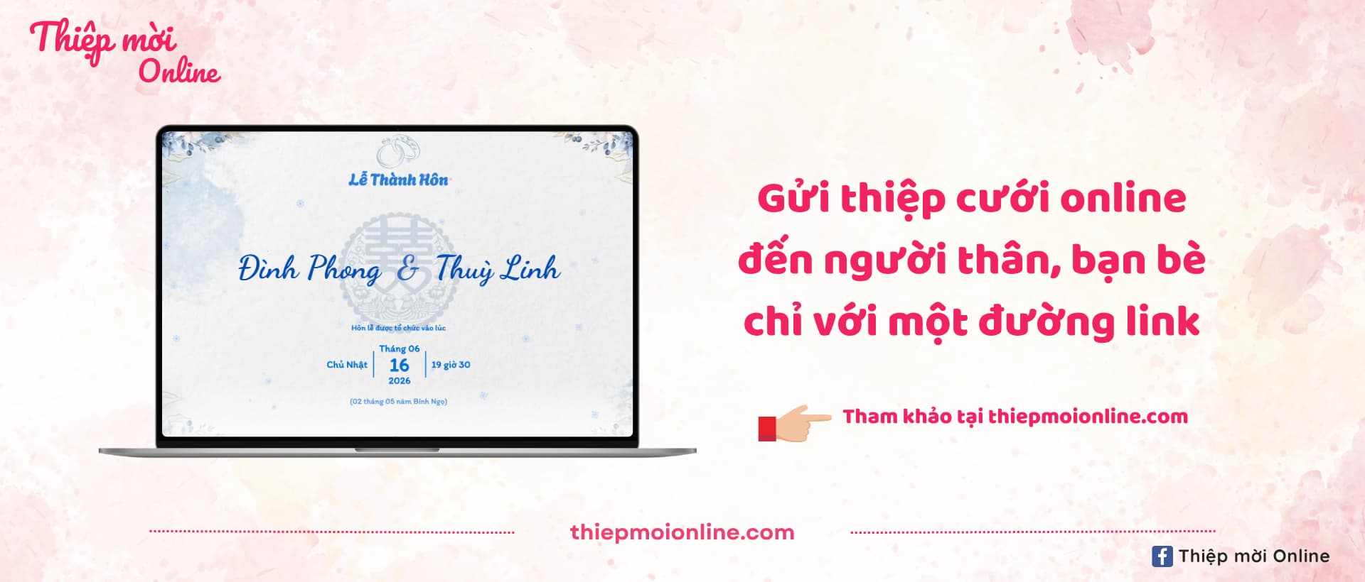 thiệp cưới online