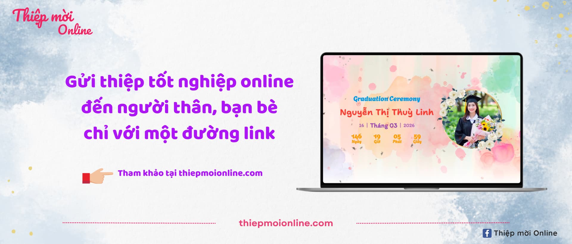 thiệp tốt nghiệp online