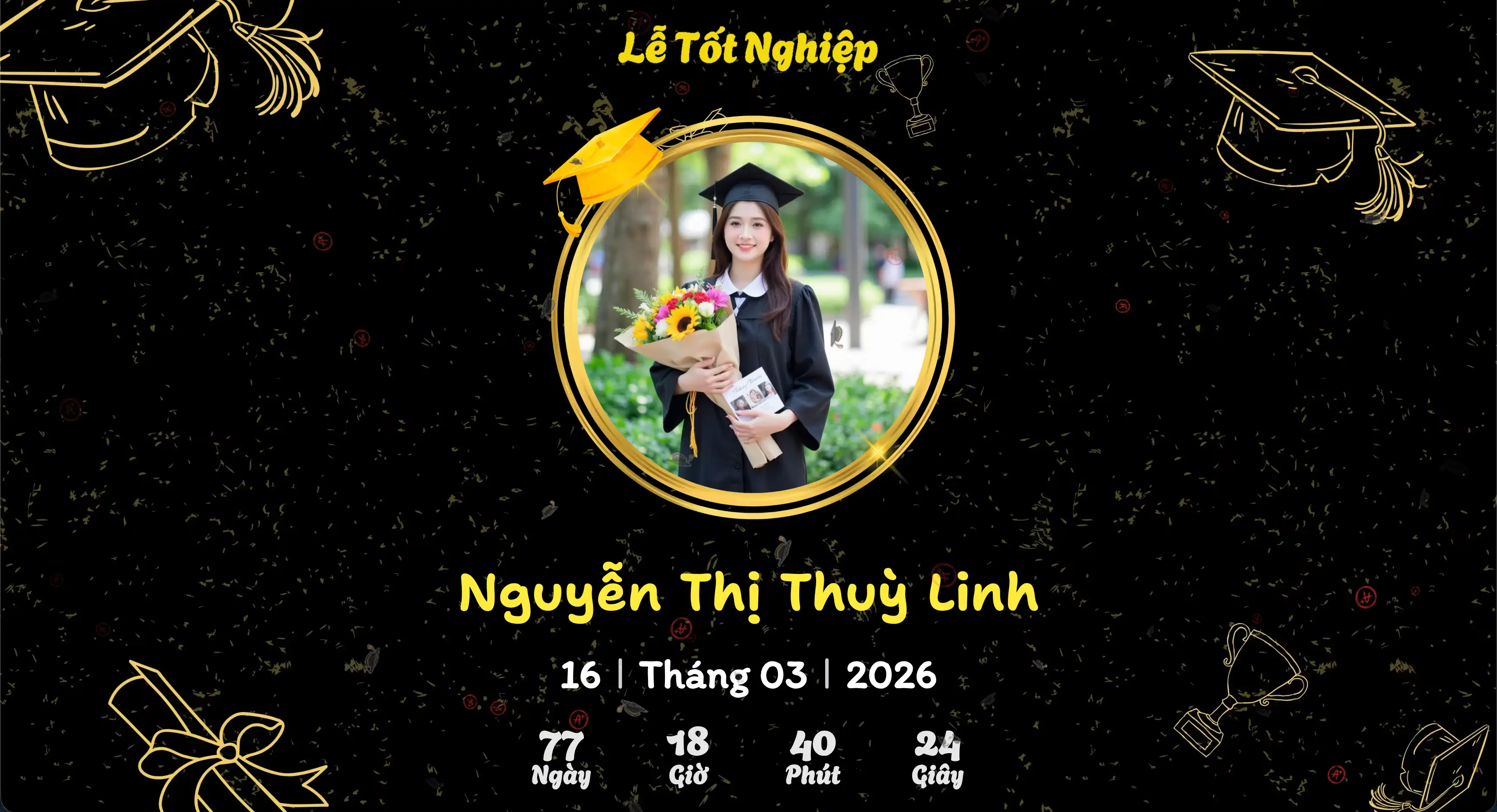 Mẫu thiệp tốt nghiệp TTNA-07